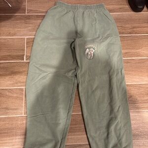Light green boys lie Sweatpants